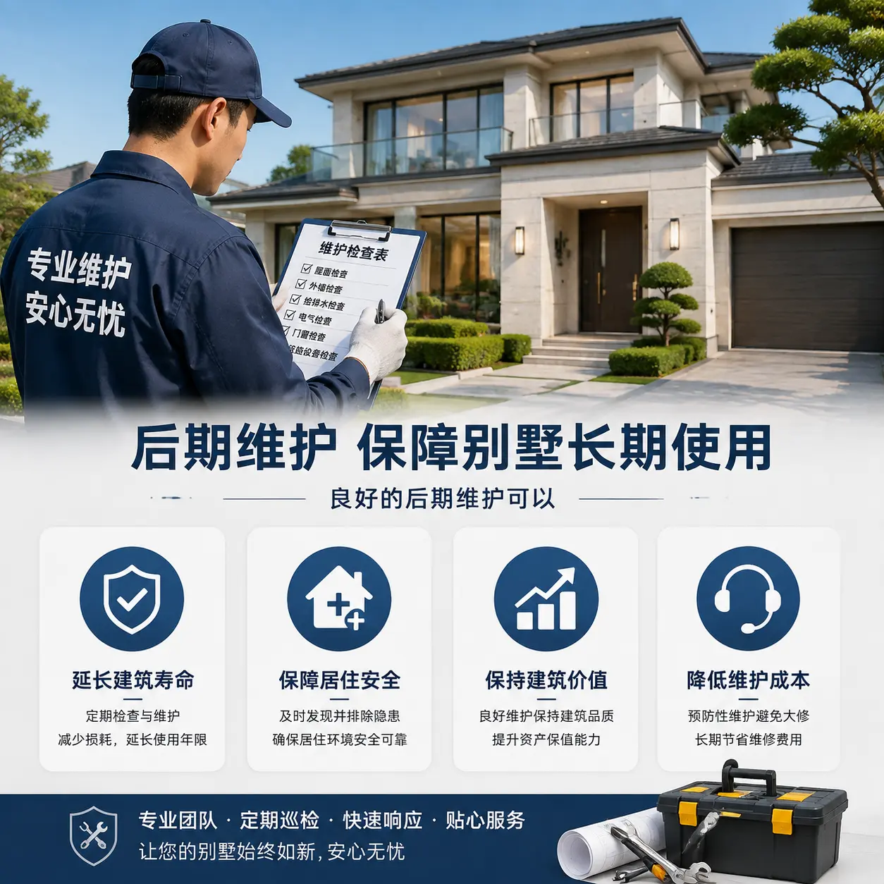 别墅建造公司推荐： 福建 施工质量的关键要素