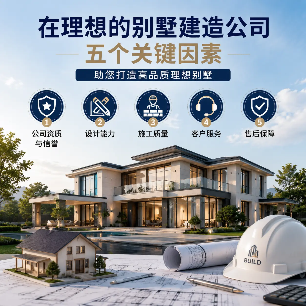 在 福建 找到理想别墅建造公司的五个关键因素