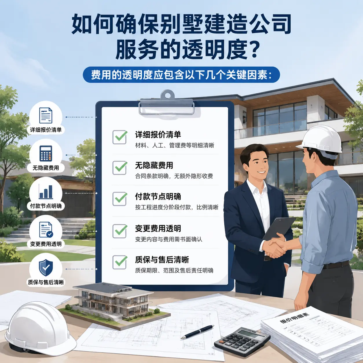 在 福建 如何确保别墅建造公司服务的透明度？