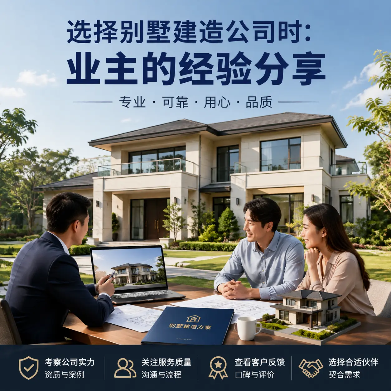 选择别墅建造公司时： 福建 业主的经验分享