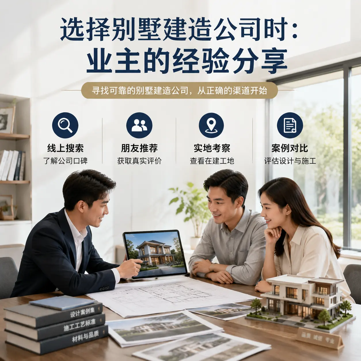 选择别墅建造公司时: 福建 业主的经验分享