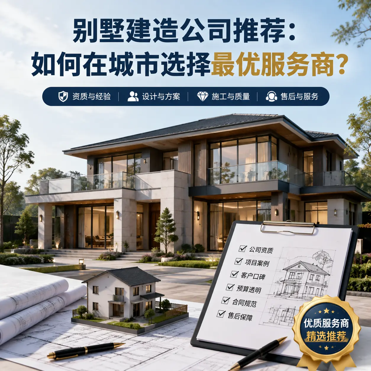 别墅建造公司推荐：如何在 福建 选择最优服务商？