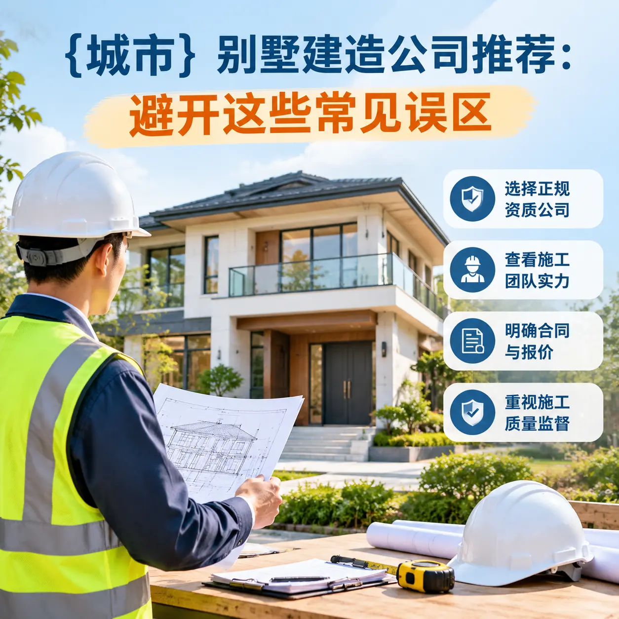 福建 别墅建造公司推荐:避开这些常见误区