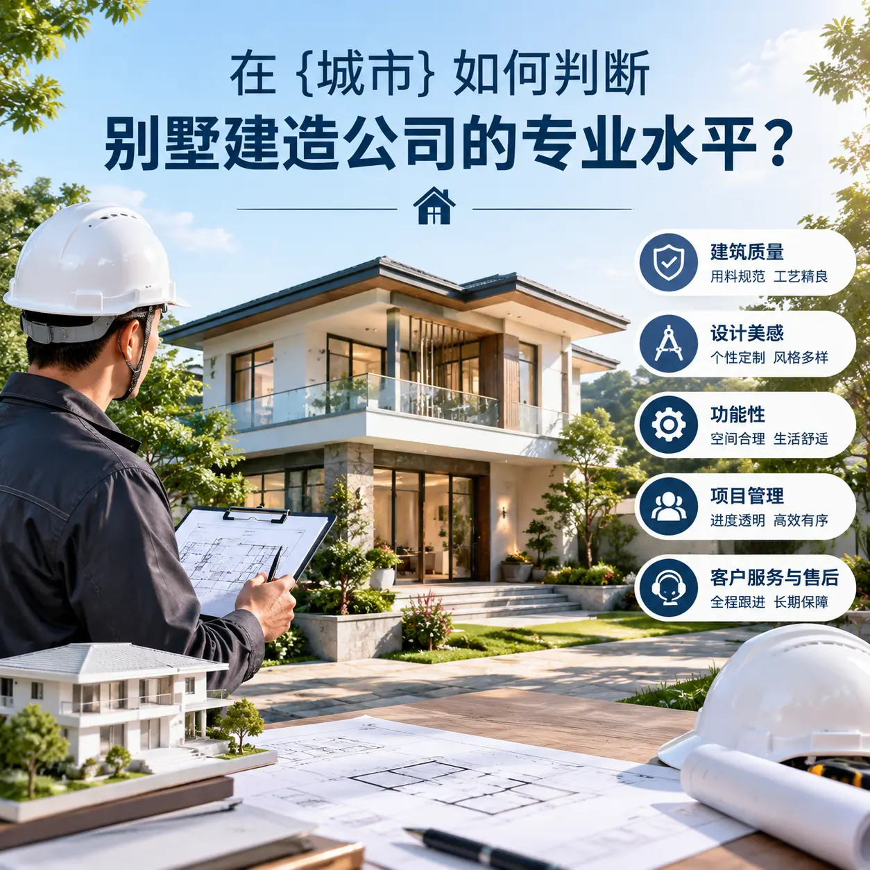 在 福建 如何判断别墅建造公司的专业水平？