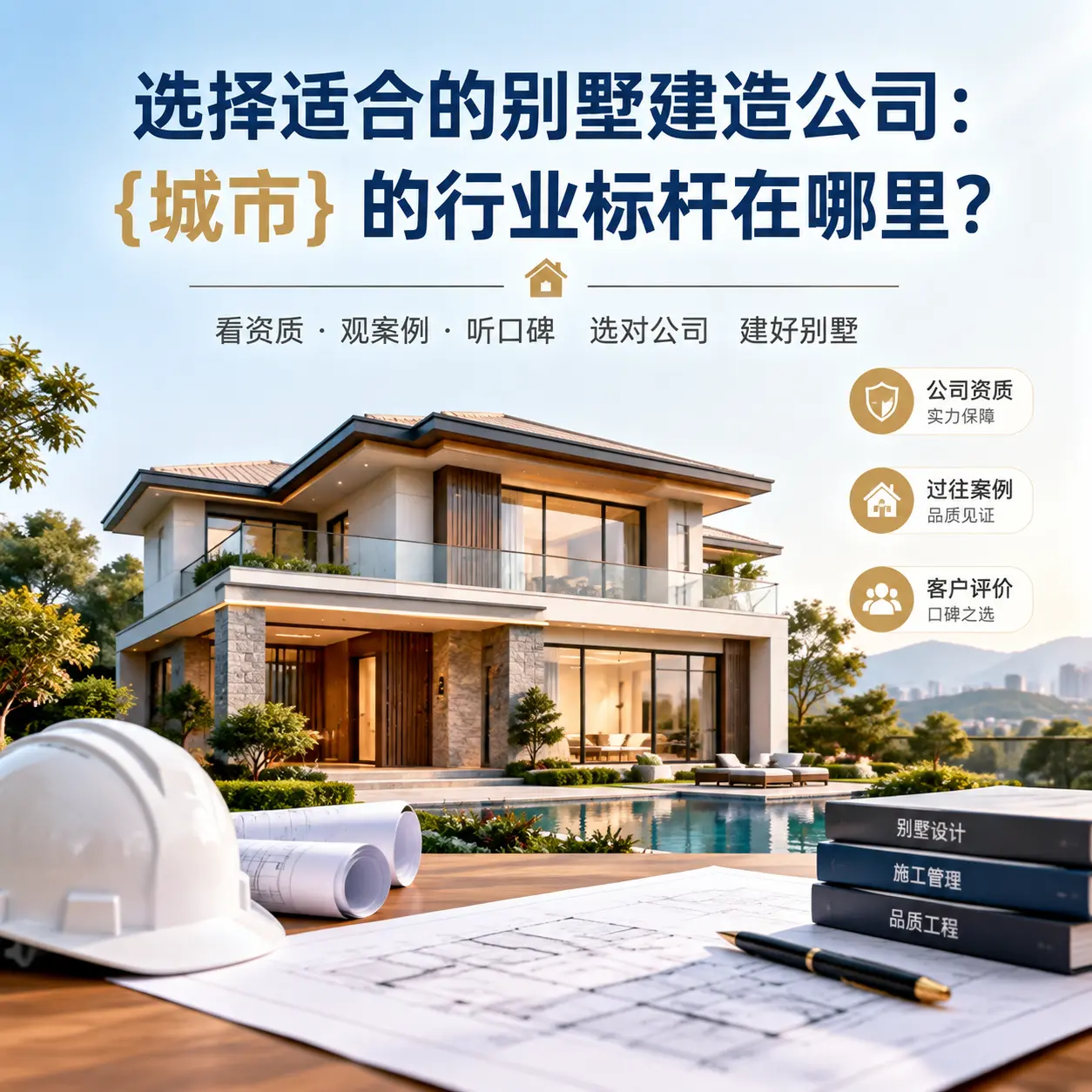选择适合的别墅建造公司： 福建 的行业标杆在哪里？