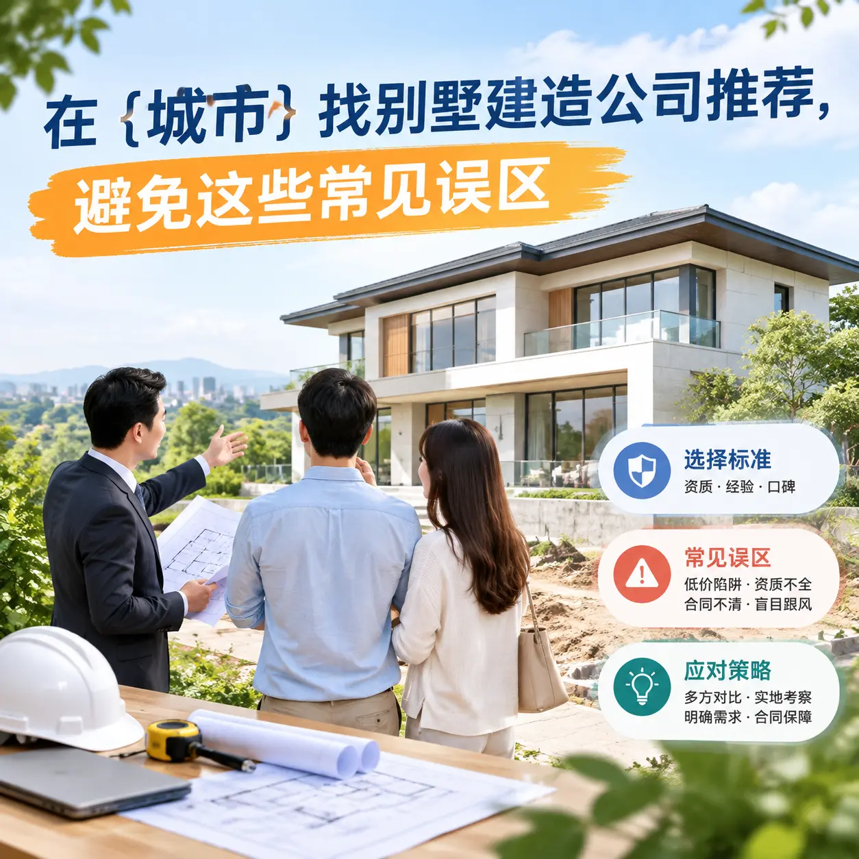 在 福建 找别墅建造公司推荐，避免这些常见误区