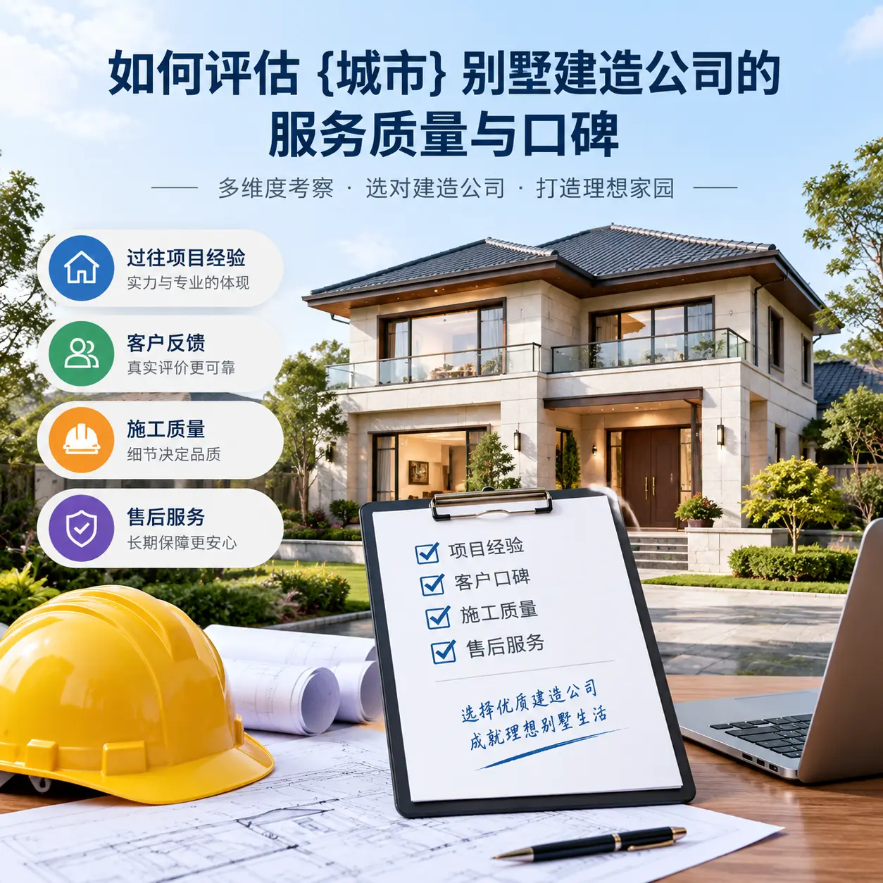 如何评估 福建 别墅建造公司的服务质量与口碑