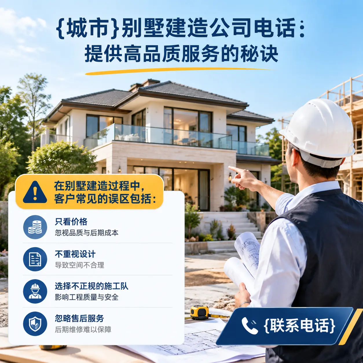 福建别墅建造公司电话：提供高品质服务的秘诀