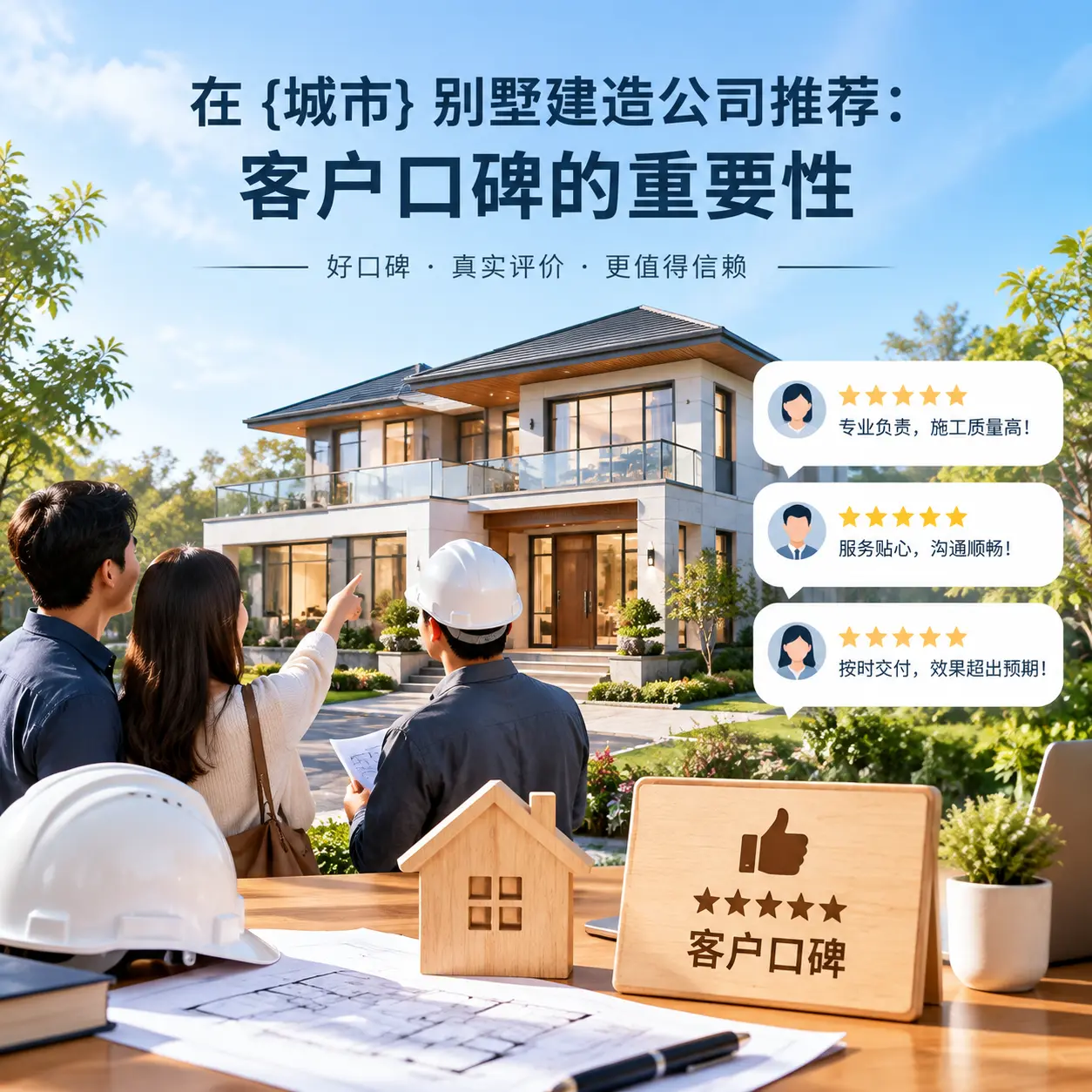 在 福建 别墅建造公司推荐：客户口碑的重要性