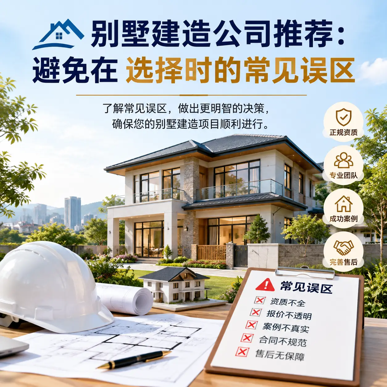 别墅建造公司推荐:避免在 福建 选择时的常见误区