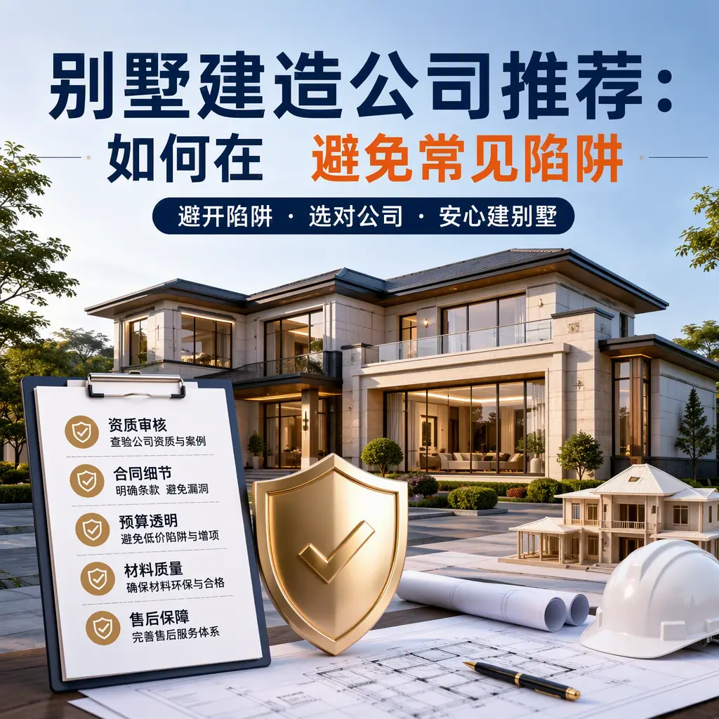 别墅建造公司推荐：如何在 福建 避免常见陷阱