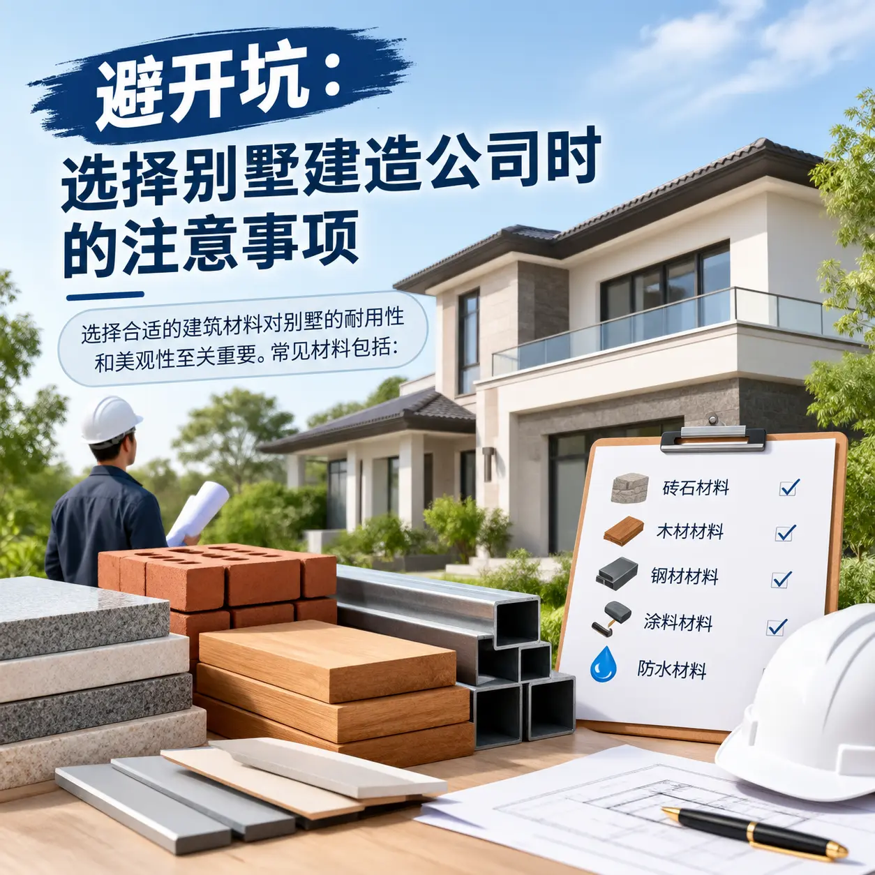 避开坑：选择 福建 别墅建造公司时的注意事项