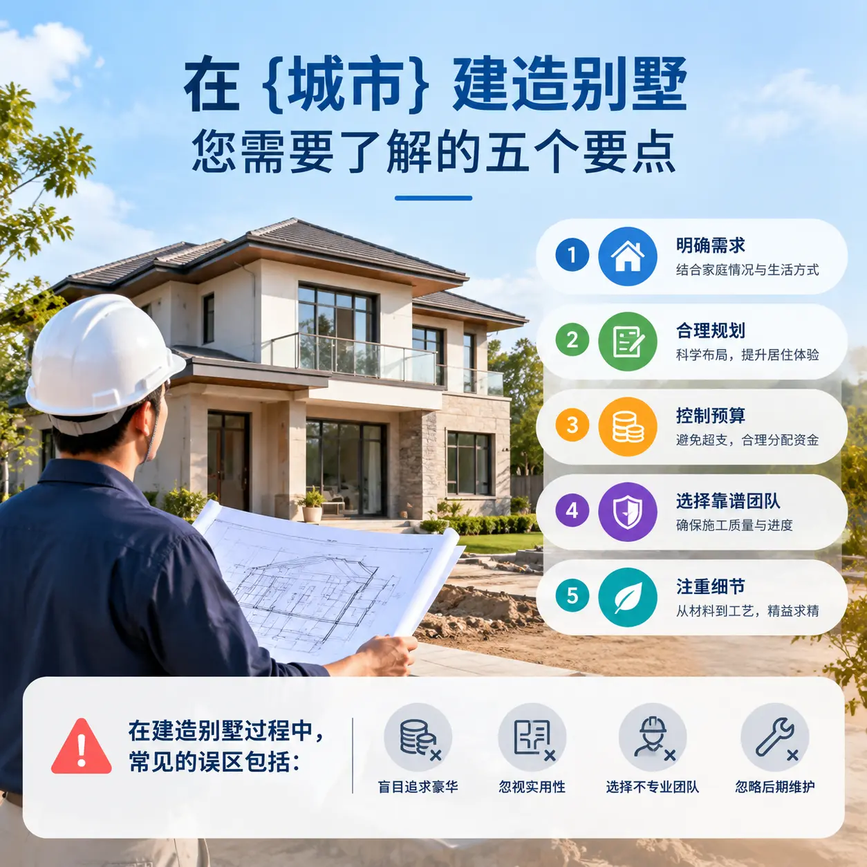 在 福建 建造别墅，您需要了解的五个要点