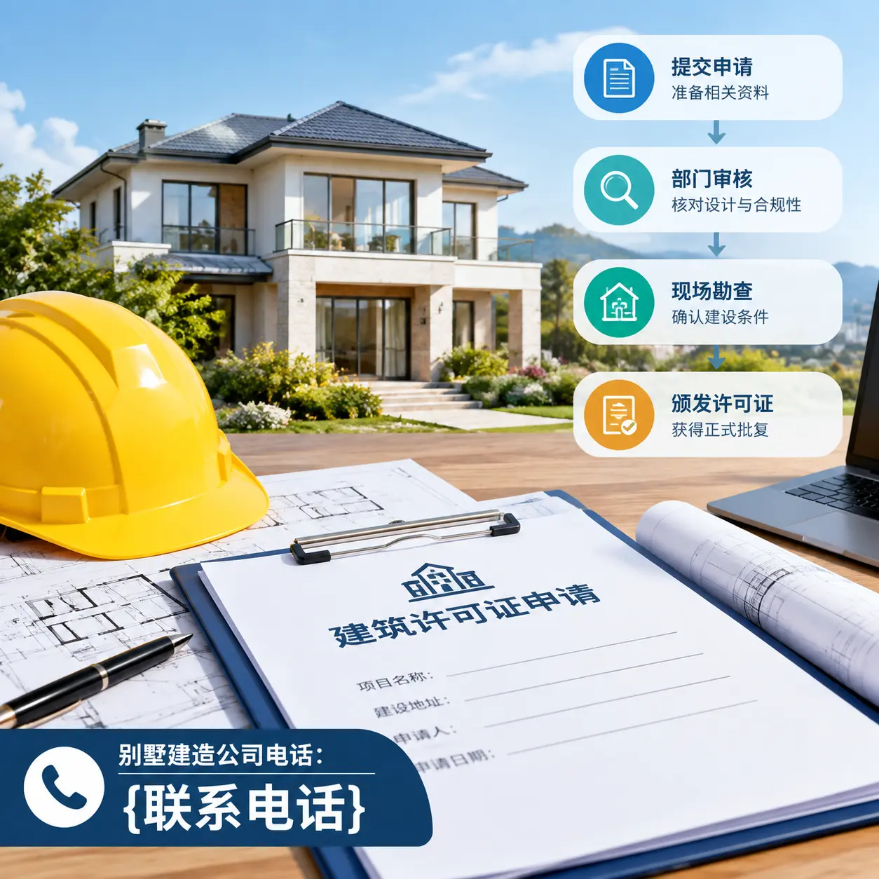 别墅建造公司电话：在福建建造前的准备工作