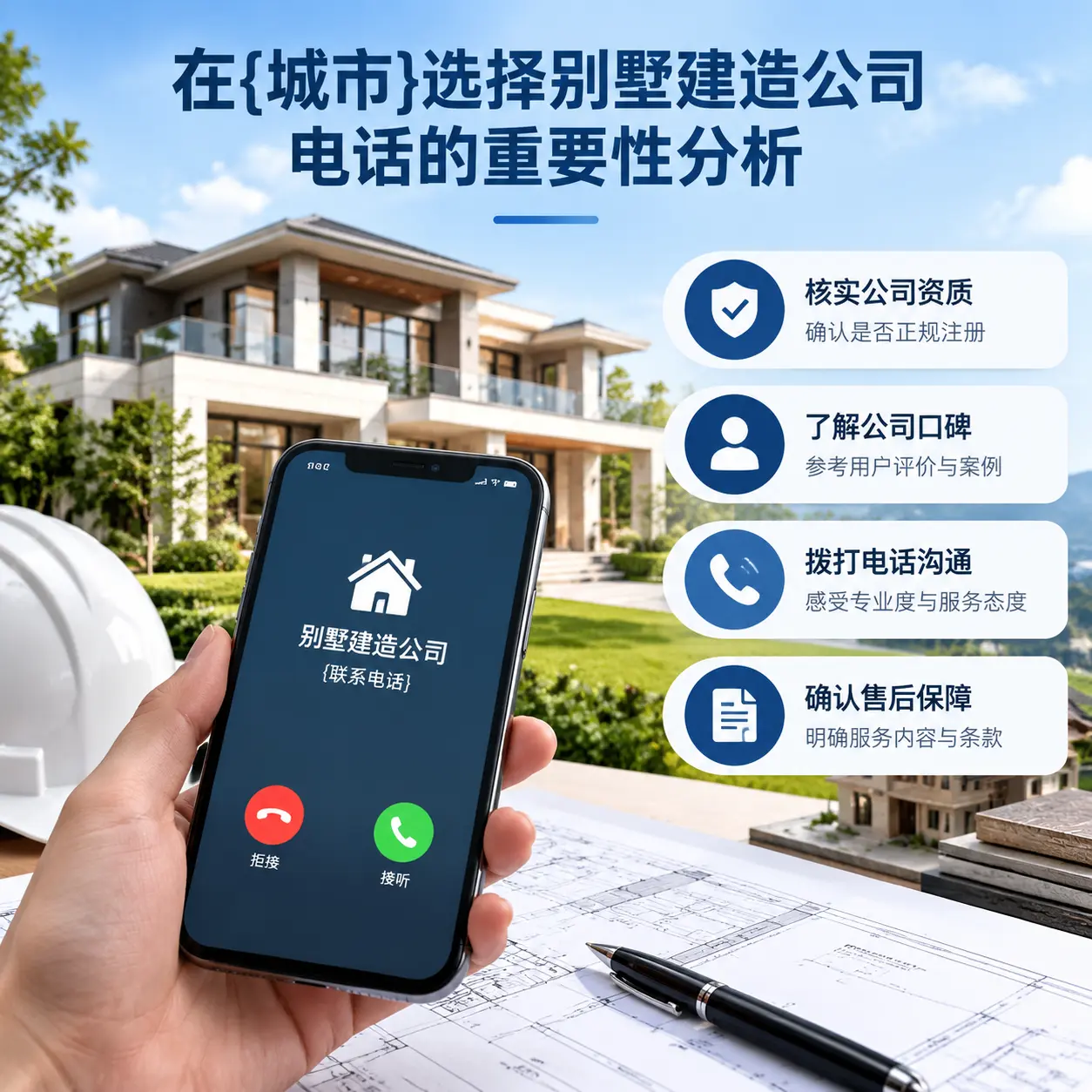 在福建选择别墅建造公司电话的重要性分析