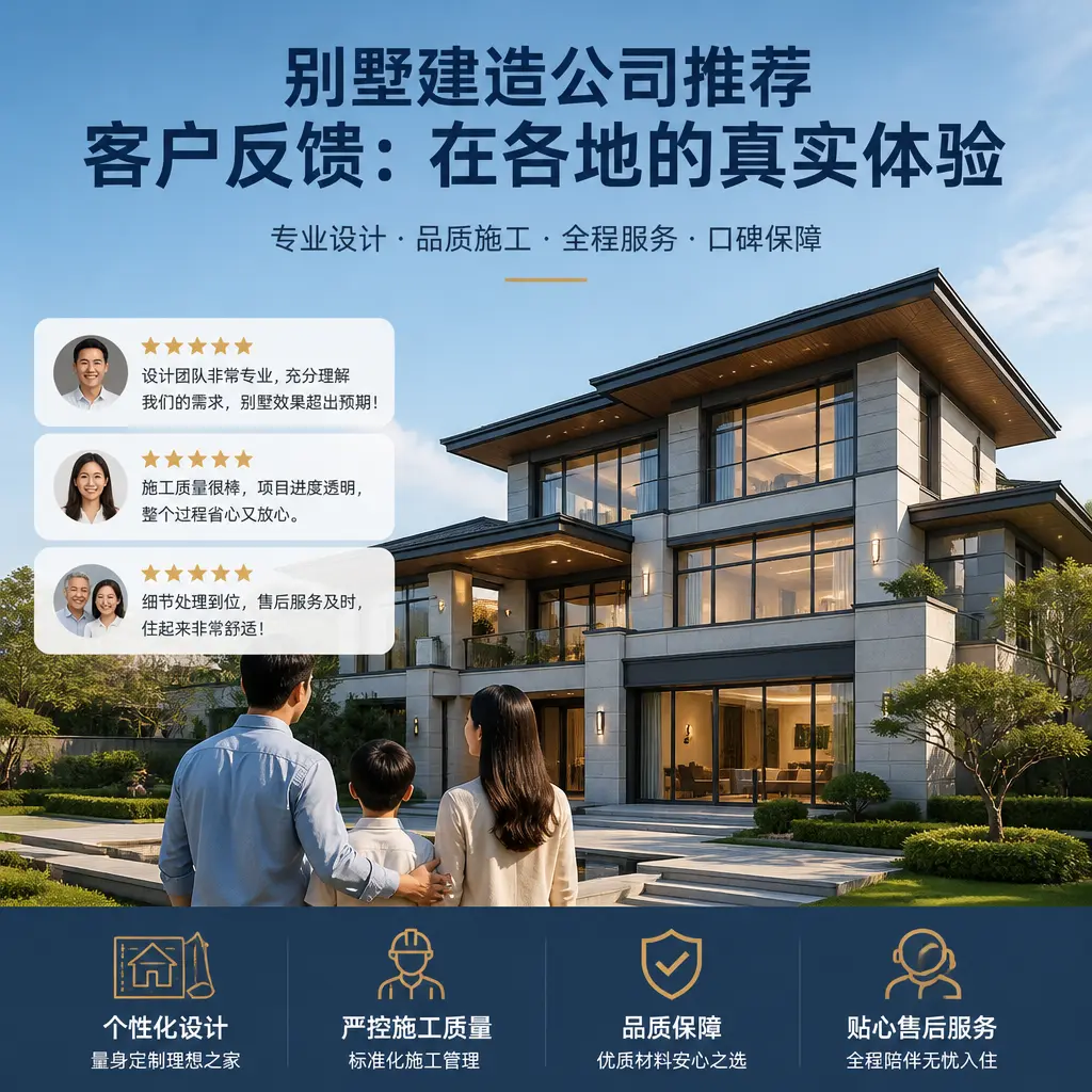 别墅建造公司推荐的客户反馈：在 福建 的真实体验