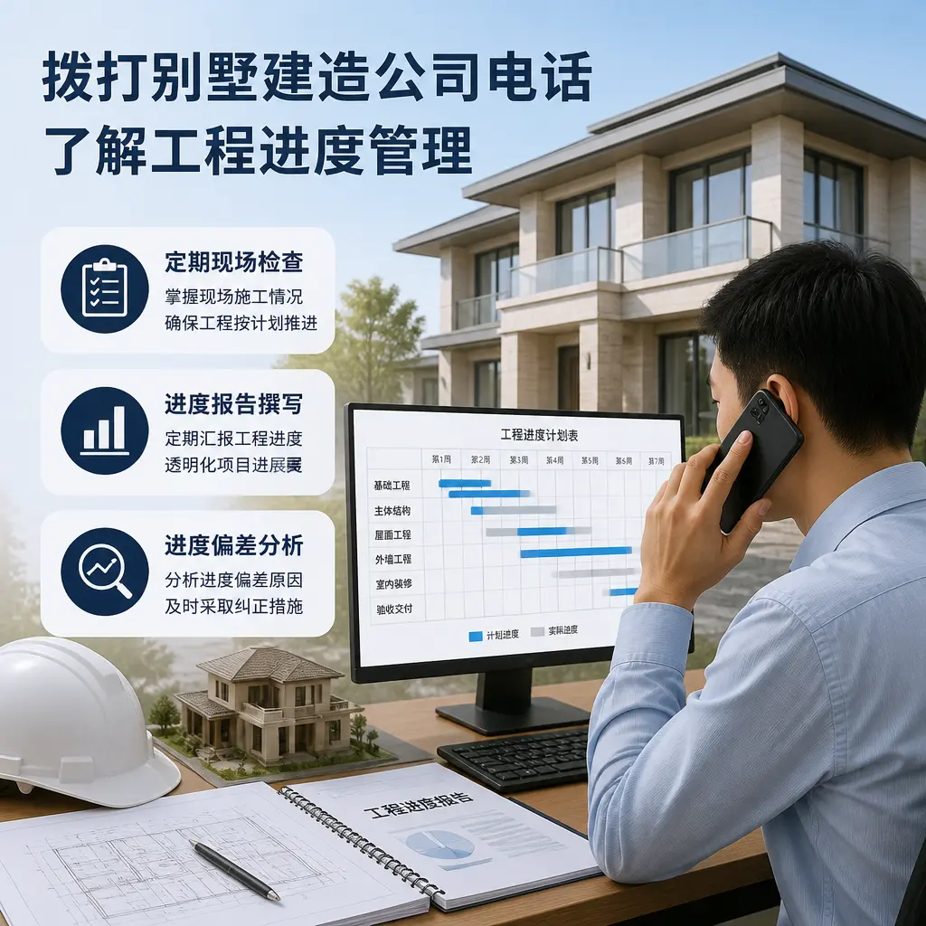 拨打福建别墅建造公司电话,了解工程进度管理