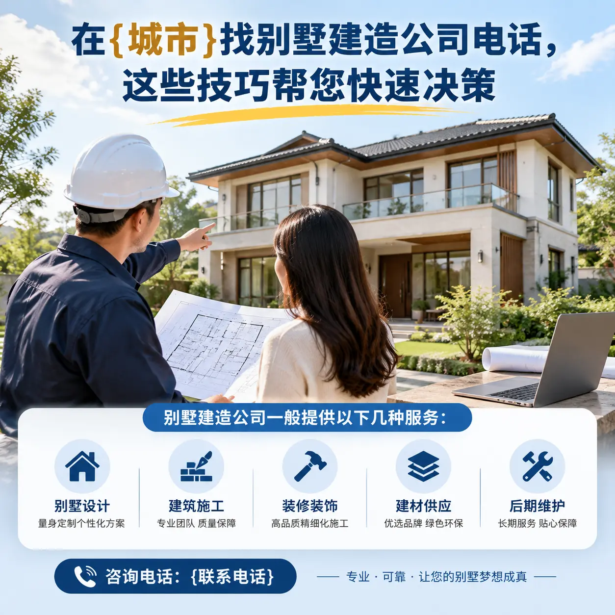 在福建找别墅建造公司电话，这些技巧帮您快速决策