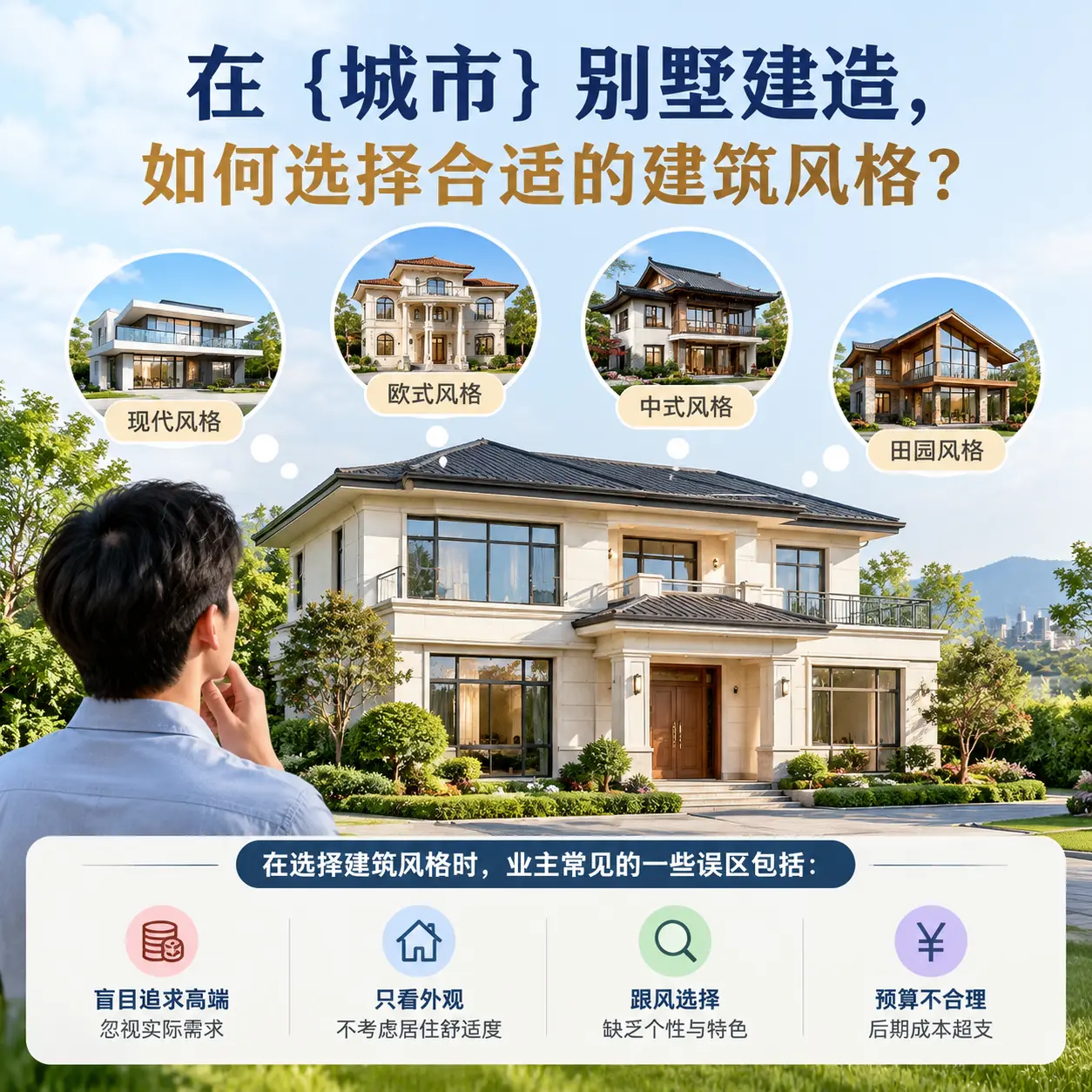 在 福建 别墅建造，如何选择合适的建筑风格？
