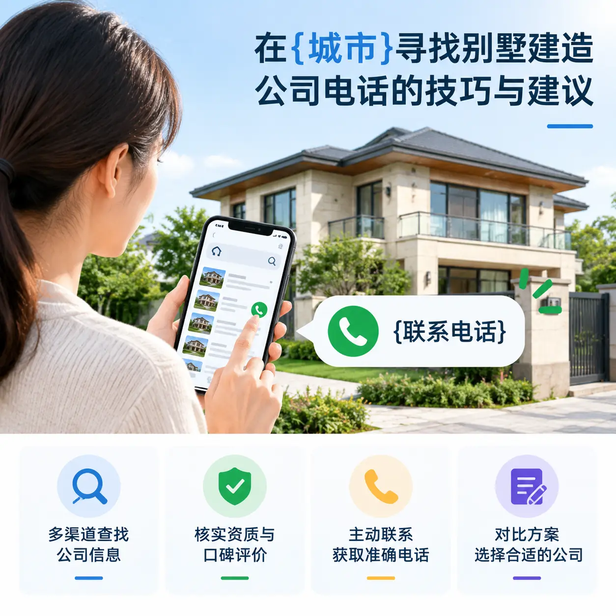 在福建寻找别墅建造公司电话的技巧与建议
