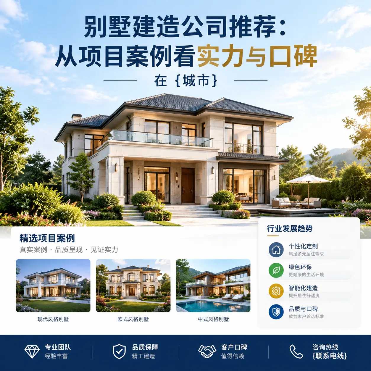 别墅建造公司推荐：从项目案例看实力与口碑在 福建